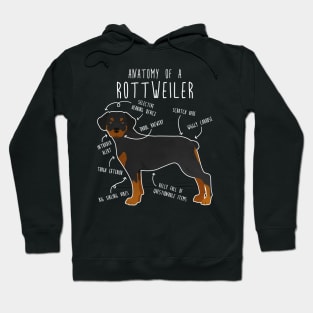 Rottweiler Anatomy Hoodie